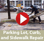 Parking Lot, Curb, and Sidewalk Repair