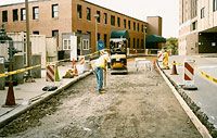 Pucciarelly Brothers provide customers withgrading, curbs, driveways and more.